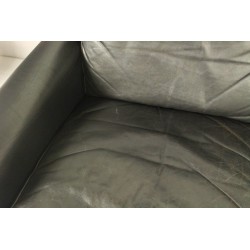 Skórzana Sofa Mid Century Modern, lata 1960