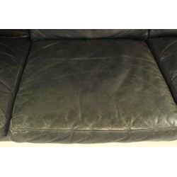 Skórzana Sofa Mid Century Modern, lata 1960