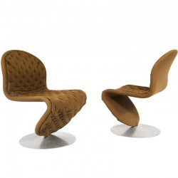 Fotel Obrotowy Verner Panton dla Fritz Hansen, 1960