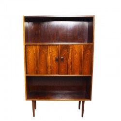 witryna palisandrowa, regał palisander lata 1960, Meganstore meble vintage z palisandru