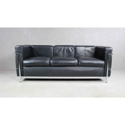 Sofa skórzana Le Corbusier, meble Bauhaus.