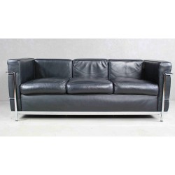 Sofa skórzana Le Corbusier, meble Bauhaus.