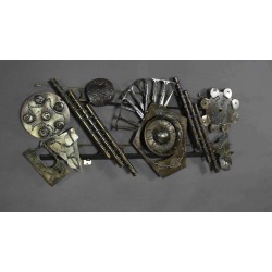 Duńska metaloplastyka ścienna, lata 60